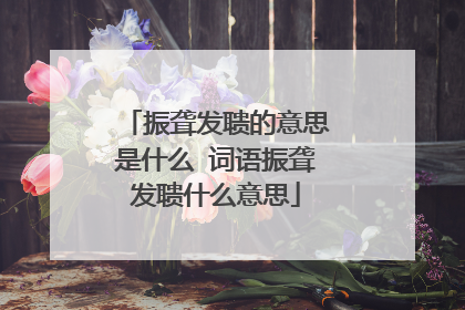 振聋发聩的意思是什么 词语振聋发聩什么意思