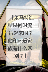 杀马特造型是何时流行起来的？他和葬爱家族有什么区别？