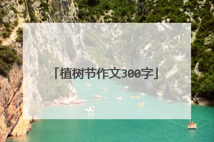 植树节作文300字