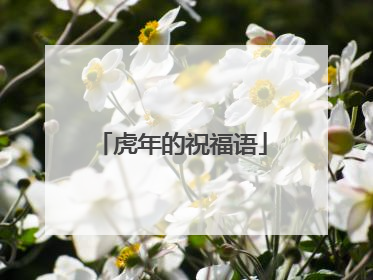 虎年的祝福语