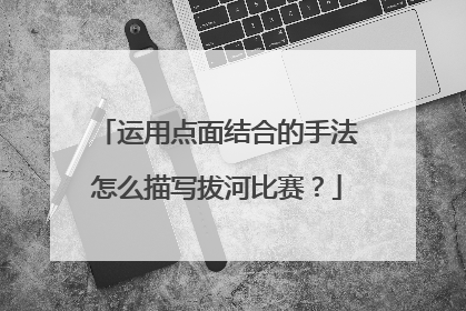 运用点面结合的手法怎么描写拔河比赛？