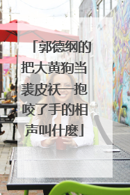 郭德纲的把大黄狗当裘皮袄一抱咬了手的相声叫什麽