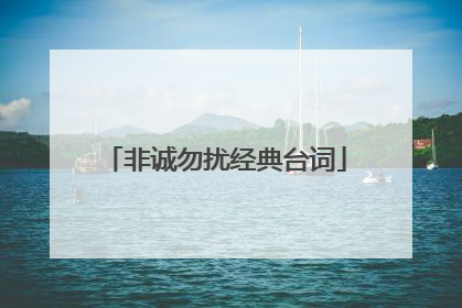 非诚勿扰经典台词