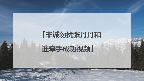 非诚勿扰张丹丹和谁牵手成功视频