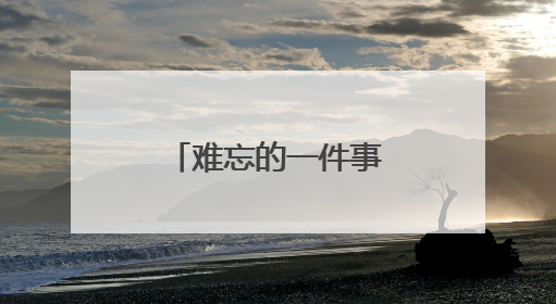 难忘的一件事350字作文