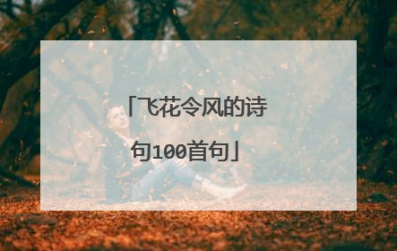 飞花令风的诗句100首句