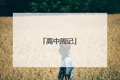 高中周记