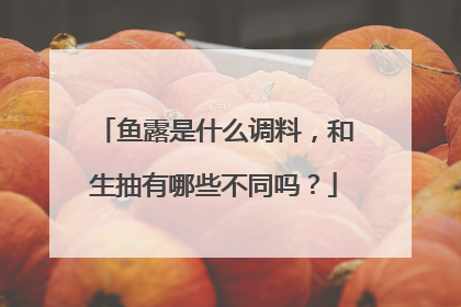 鱼露是什么调料，和生抽有哪些不同吗？
