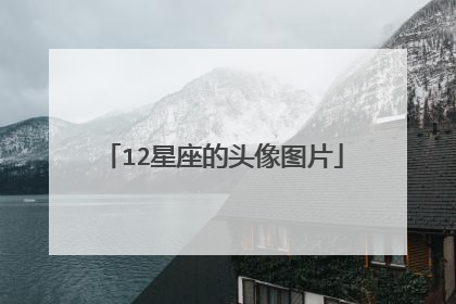 12星座的头像图片