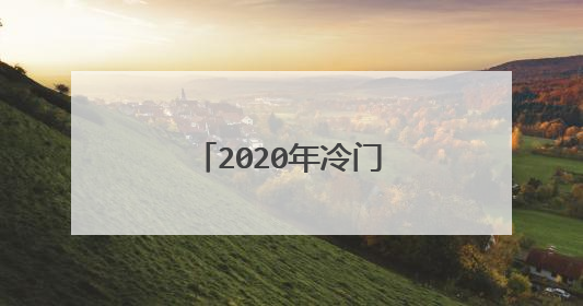 2020年冷门创业商机有哪些