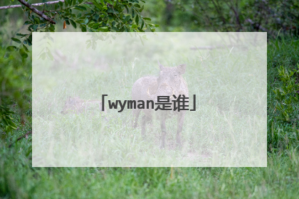 wyman是谁