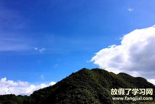 爬山后的感悟简短句-登上山的感受简短一句话	